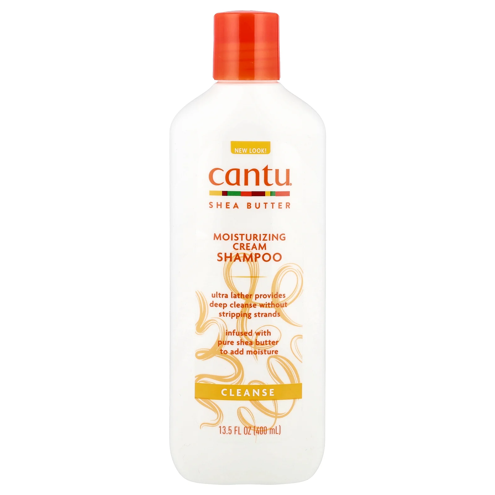 Shea Butter, Moisturizing Cream Shampoo, 13.5 fl oz (400 ml)